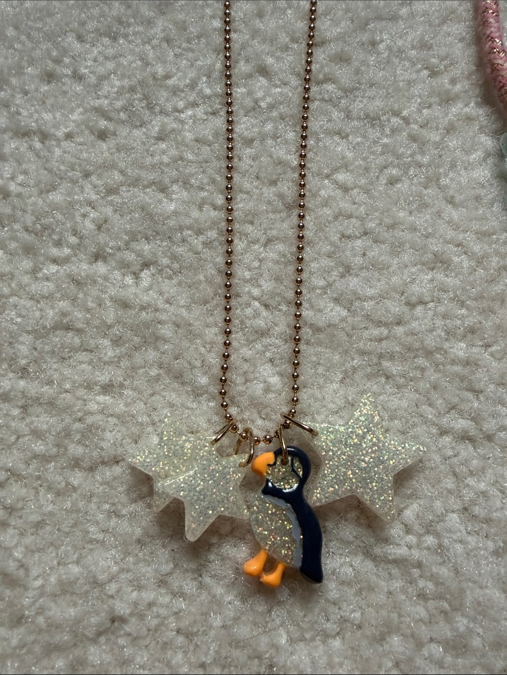 Crewcuts penguin necklace